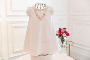 Casual V-neck Flower Dress