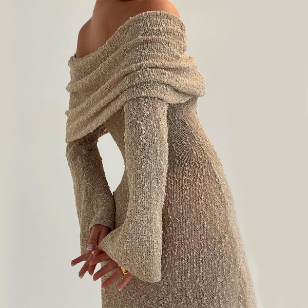 Long-sleeved Dress Sexy