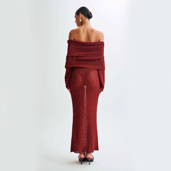 Long-sleeved Dress Sexy