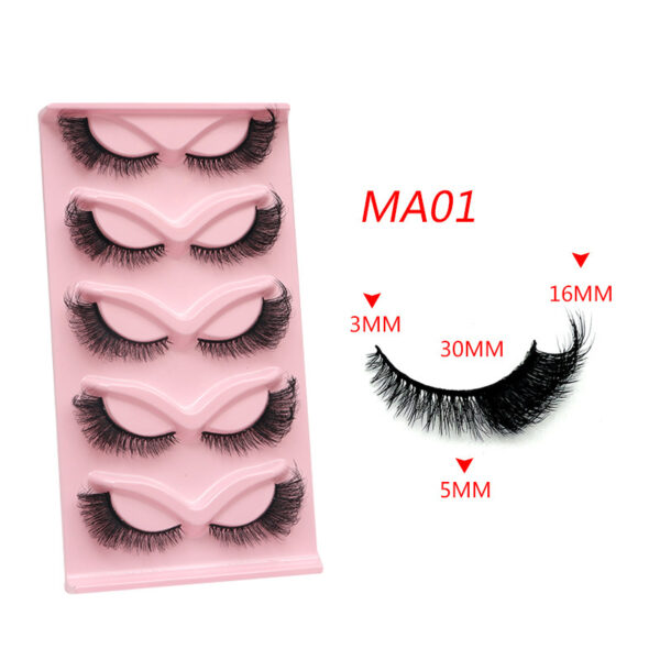 Thick Curly False Eyelashes