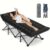 Heavy Duty Foldable Camp Cot With Storage Bag