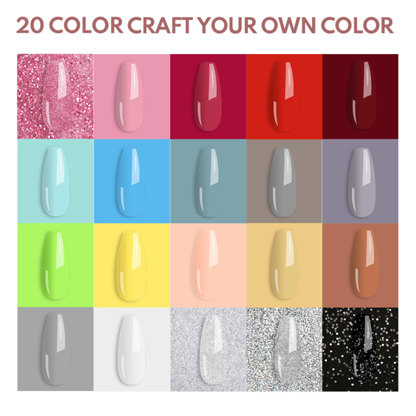 Powder Nail Kit With Drill And UV