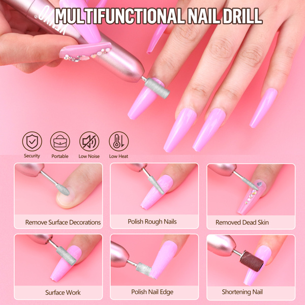 Powder Nail Kit With Drill And UV